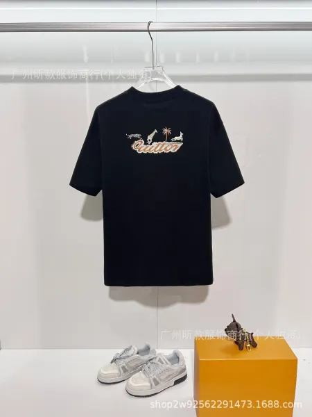 Prada Logo-Embossed Black T-Shirt - 13