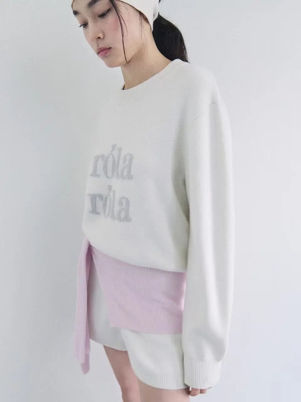 Róla Róla Knit Sweater Gray - 4