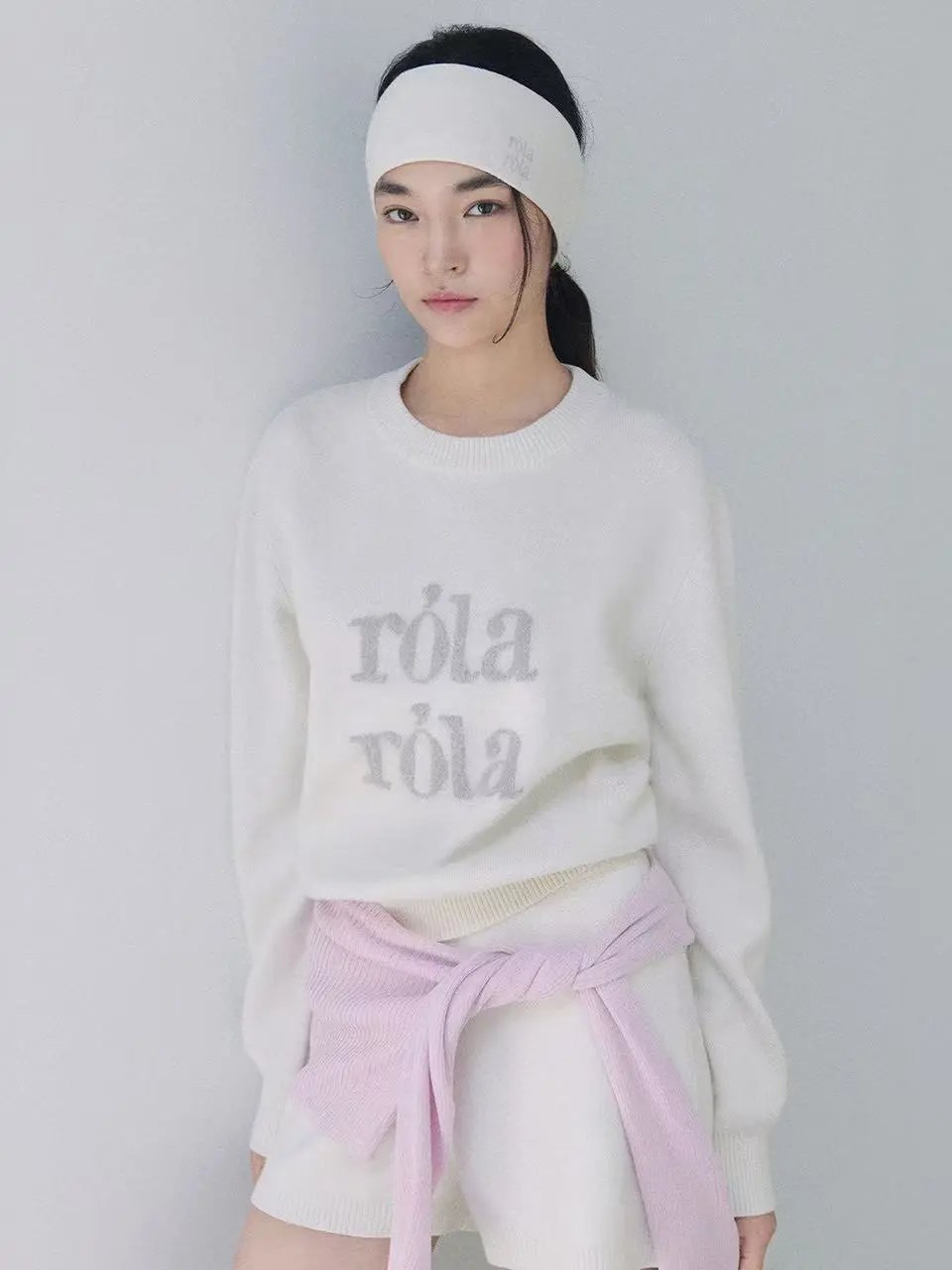 Róla Róla Knit Sweater Gray - 5