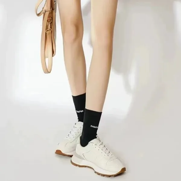 Off-White Diagonal Arrow Sneakers Beige Chunky Sneakers - 7