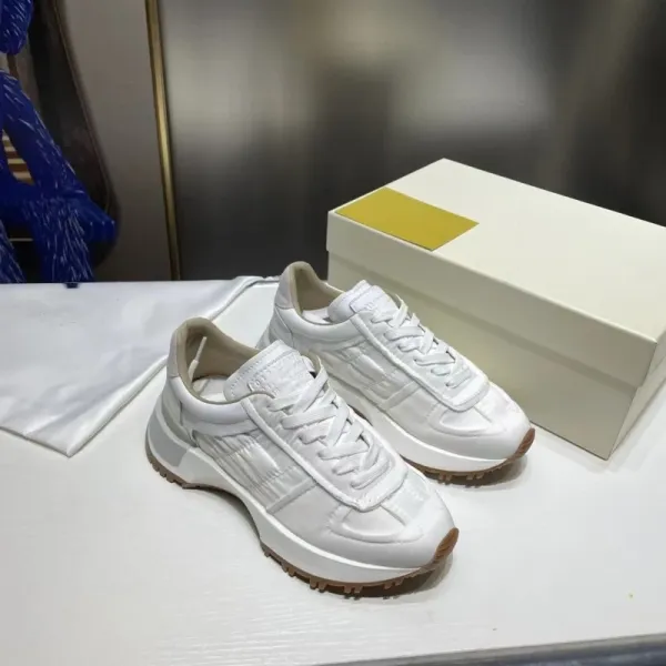 Off-White Diagonal Arrow Sneakers Beige Chunky Sneakers - 14