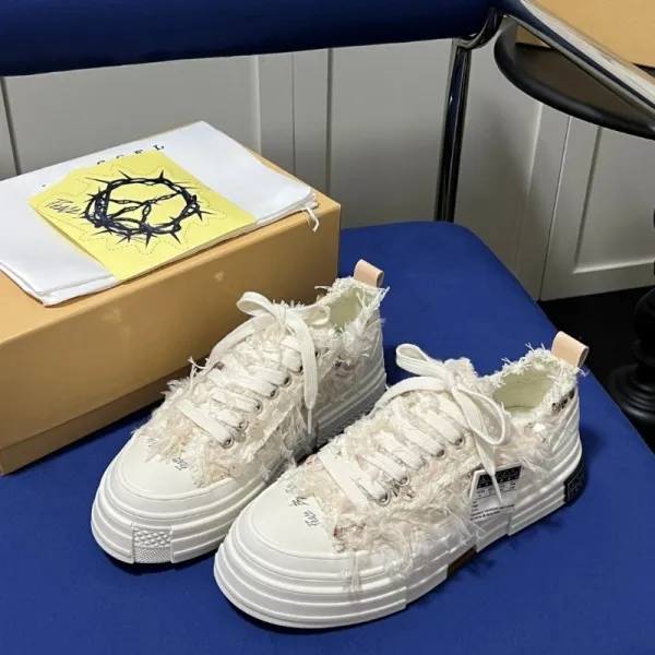 Saint Tears x Imposter London Deconstructed Pink Floral Sneakers - 10