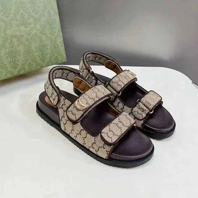 Coach Sandals Signature C Monogram Two-Strap Velcro product detail image 4