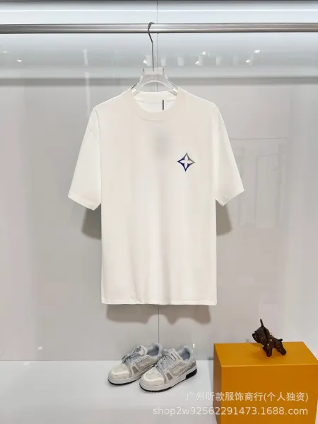 Versace V-Lovers Cat Embroidery White T-Shirt - 9