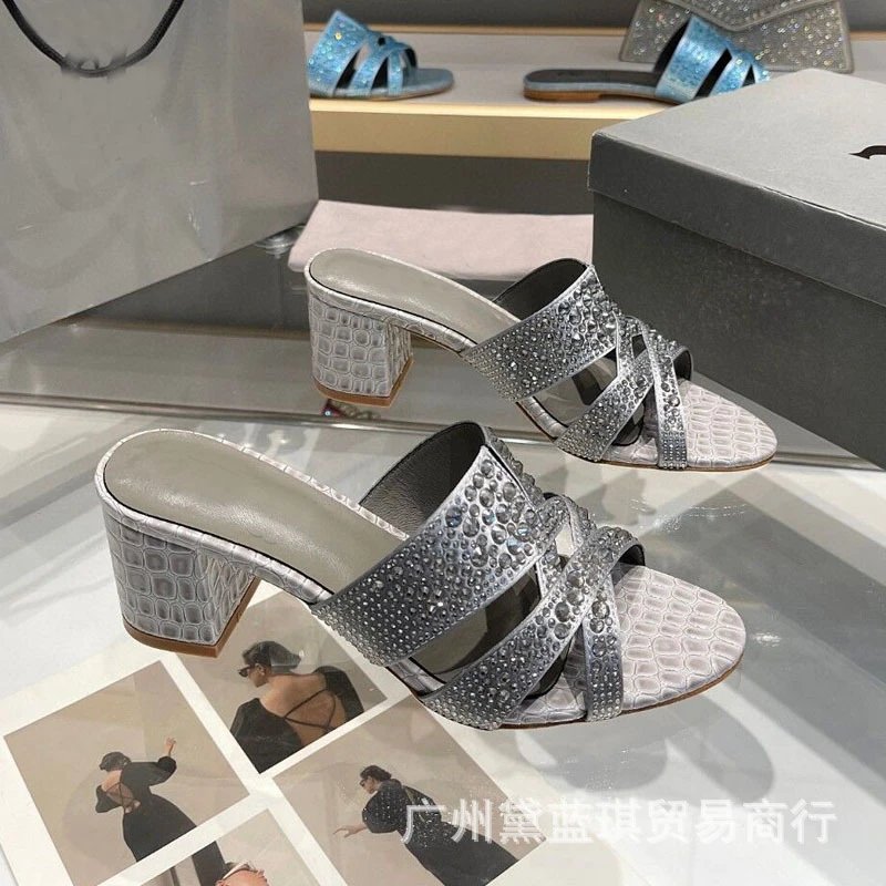 Round Toe Silver Gray