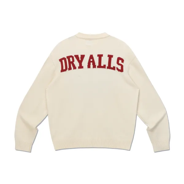Human Made x Dry Alls Heart Logo Knit Sweater Beige - 4