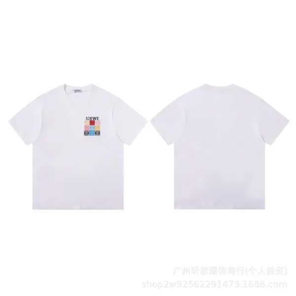 Loewe Puzzle Logo Patch Black T-Shirt - 19
