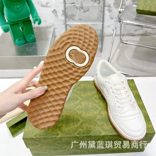Off-White Diagonal Arrow Low-Top White Sneakers - 10