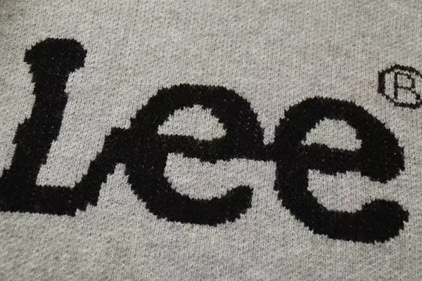 Lee Logo Knit Sweater Gray - 11