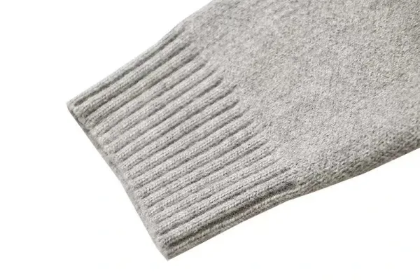 Lee Logo Knit Sweater Gray - 17
