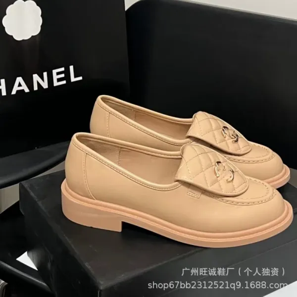 Chanel-inspired Quilted Loafers Black Slip-On Mules - 12