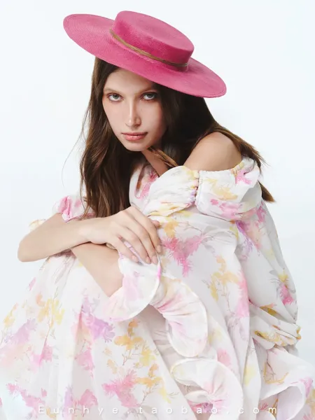 WOMANBY A VOYVES Ruffled Tiered Tie-Dye Maxi Dress - 6
