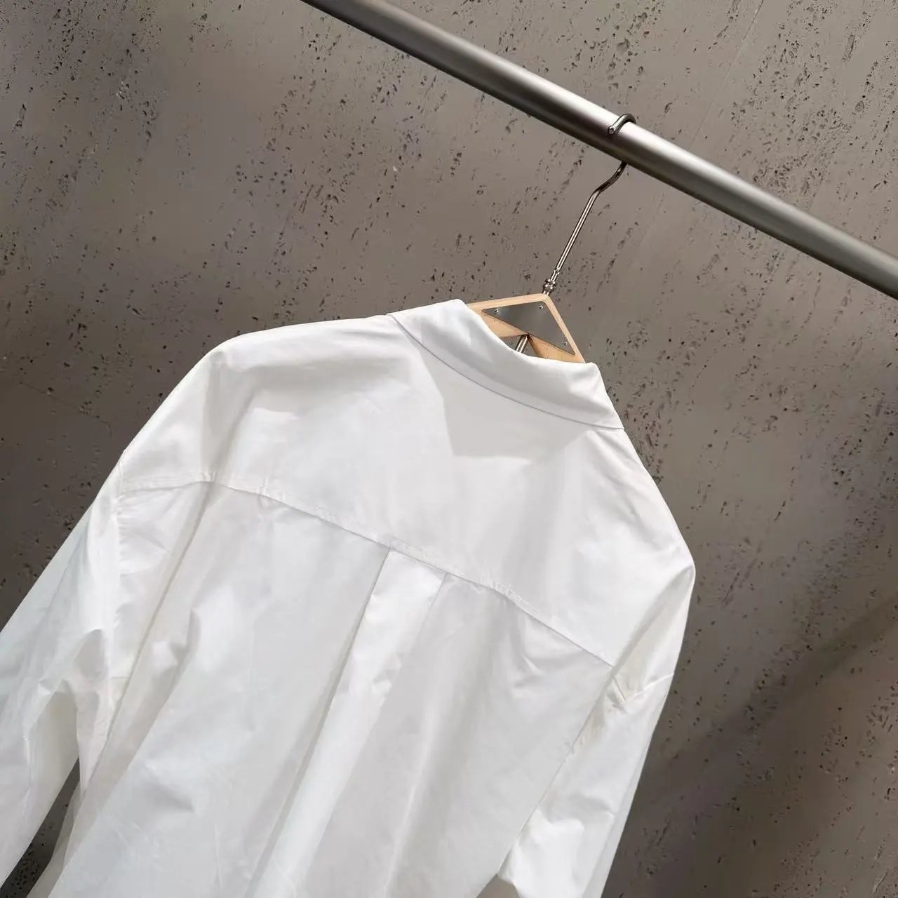 Off-White Twisted Front Shirt White - 9