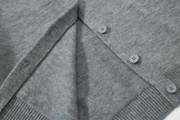 Mian Litt Olive Green Cropped Knit Cardigan - 20