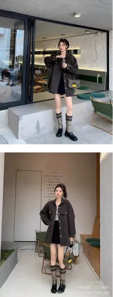 Off-White x Missoni Collaboration Logo Print Knee Boots Black/Beige - 8