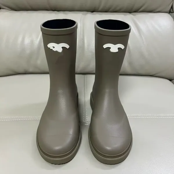 Saint Tears Eagle Logo Rain Boots Black - 9