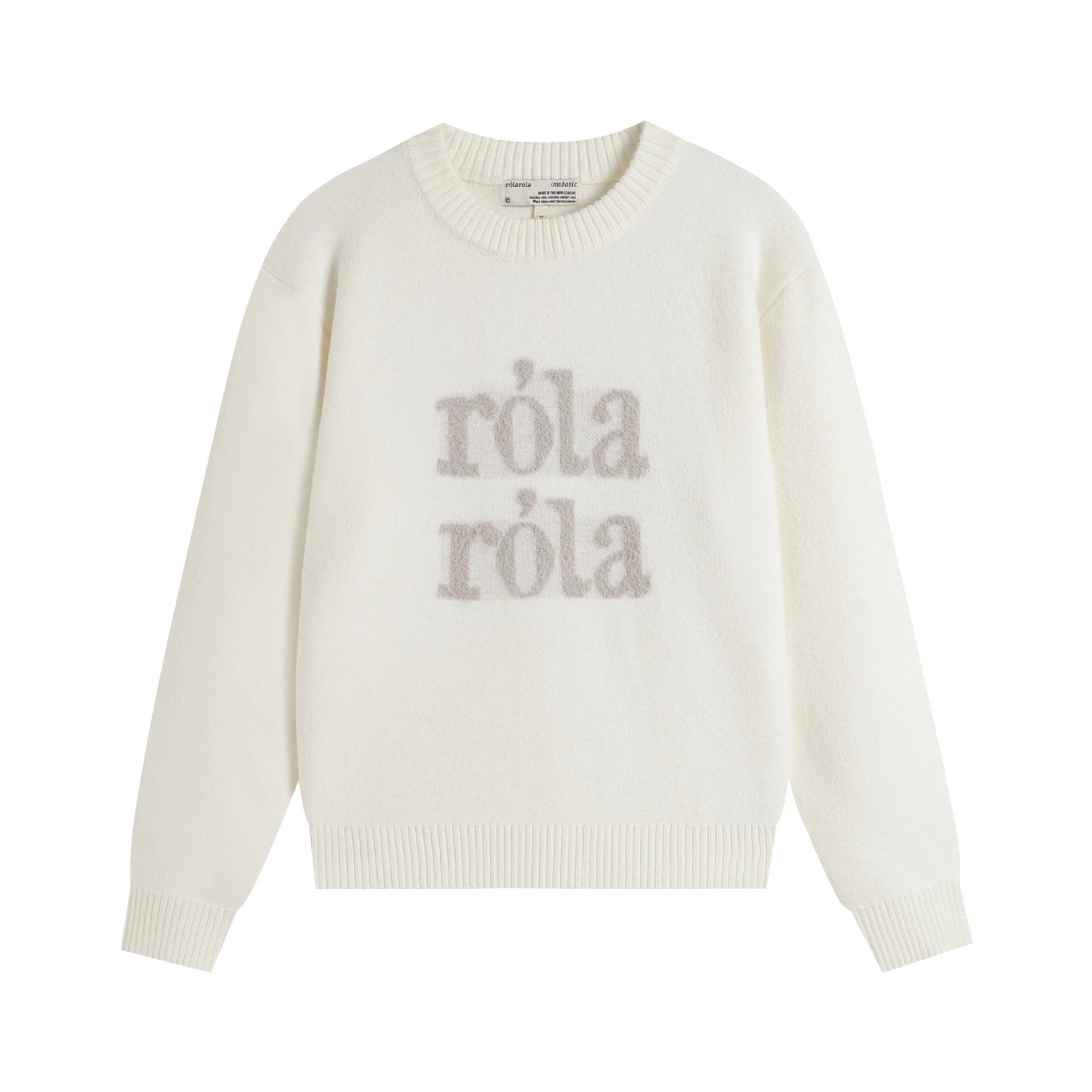 Róla Róla Knit Sweater Gray - 12