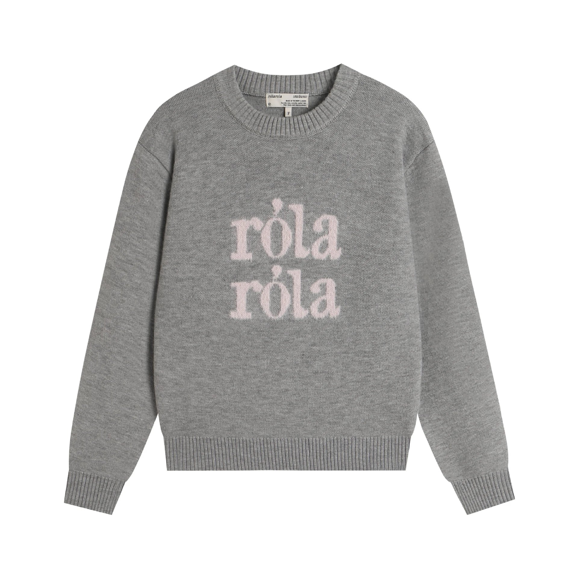 Róla Róla Knit Sweater Gray - 13