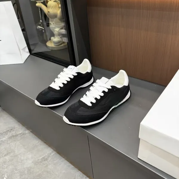 Off-White Diagonal Stripe Runner Red Purple Multicolor Sneakers - 3