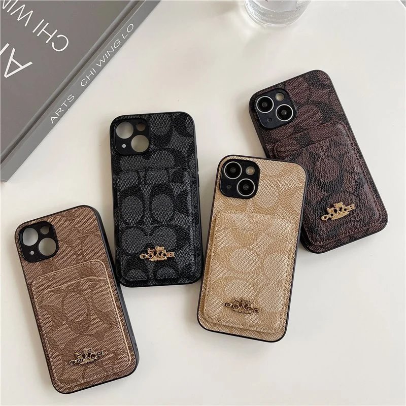 Coach Signature Canvas Cardholder Phone Case — SB000740 listing image