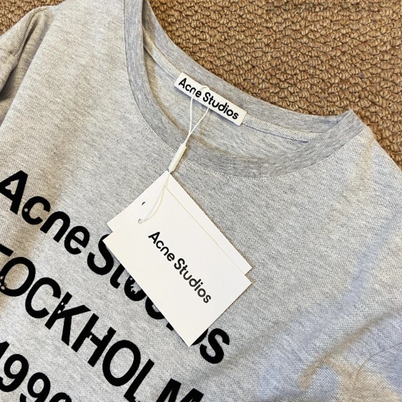 Acne Studios Stockholm 1996 Burgundy Sweatshirt - 16