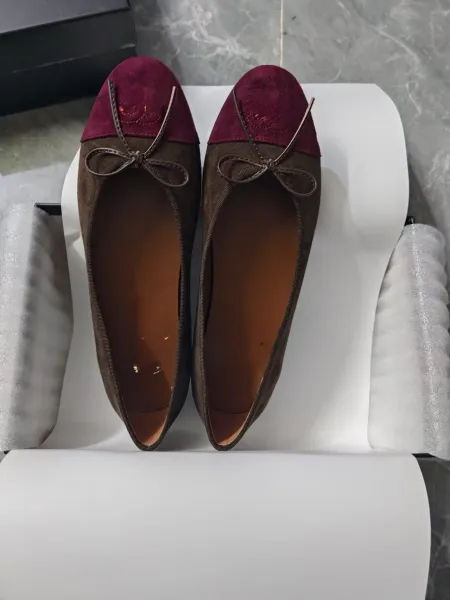 Miu Miu Bow-Embellished Suede Loafers Pink - 2