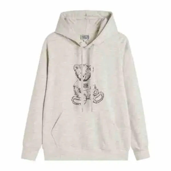 GRA Two Bears Raglan Sweatshirt Gray/Black - 39