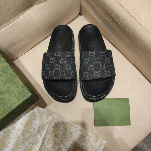 Gucci GG Marmont Slide Sandals Multicolor Slippers - 11
