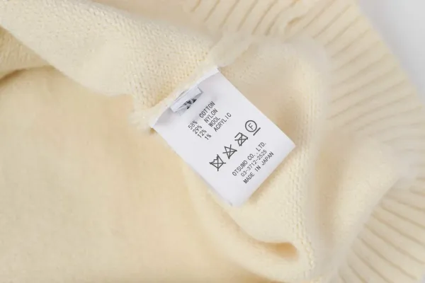 Human Made x Dry Alls Heart Logo Knit Sweater Beige - 23