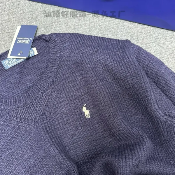 Polo Ralph Lauren x Tokyo Limited Edition V-Neck Knit Sweater Navy - 15