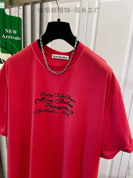 Acne Studios Fairy Tales From Acne Studios Floragatan 13 Stockholm 1996 Black T-Shirt - 13