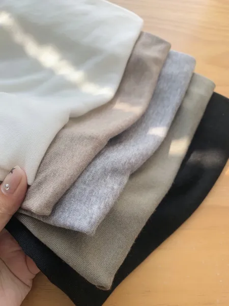 Design Ribbed Crewneck T-Shirt Olive Green T-Shirt - 7