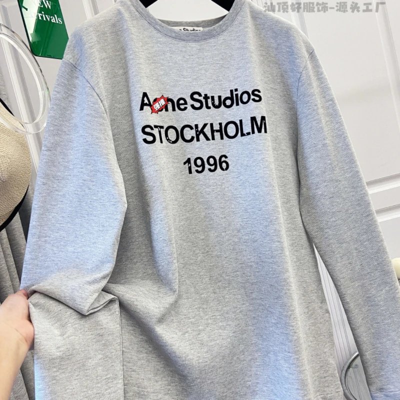 Acne Studios Stockholm 1996 Burgundy Sweatshirt - 13