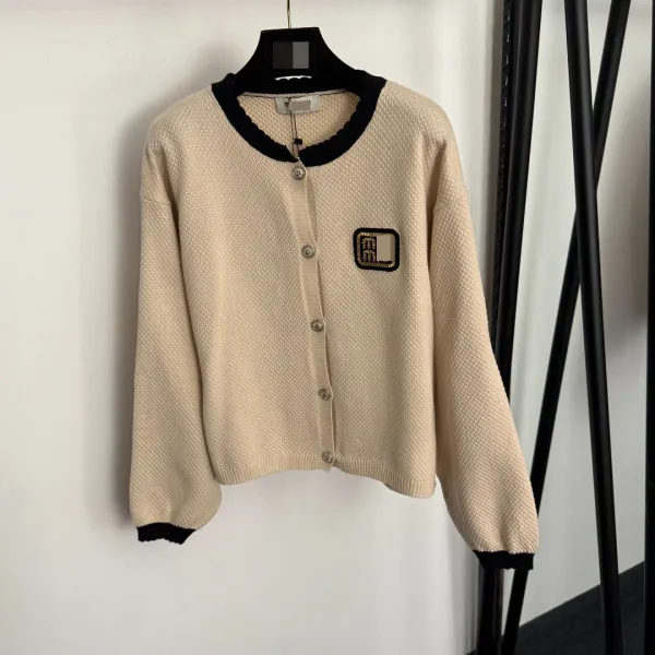 MMY Logo-Embellished Knit Cardigan and Ribbed Shorts Set Black - 6