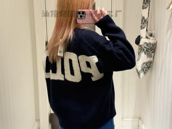 Polo Ralph Lauren x Tokyo Limited Edition V-Neck Knit Sweater Navy - 27