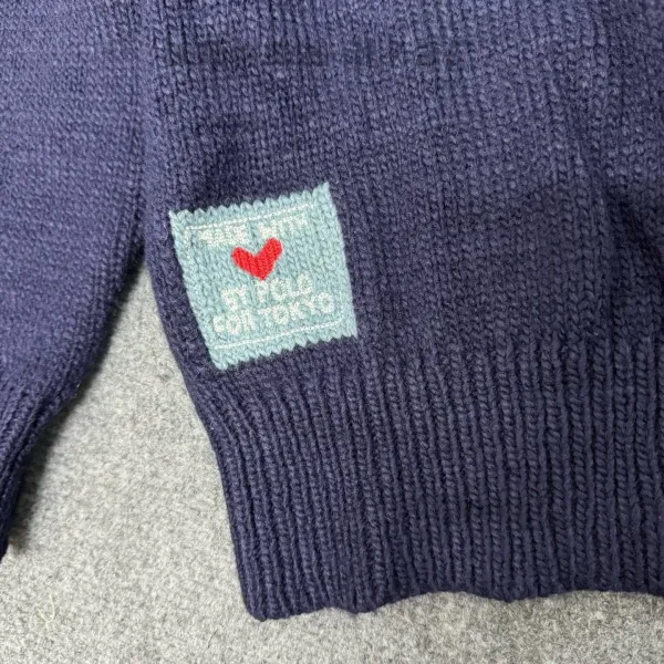 Polo Ralph Lauren x Tokyo Limited Edition V-Neck Knit Sweater Navy - 16