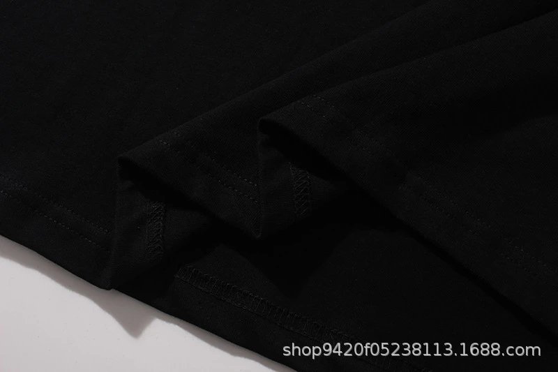 Amiri Oversized Logo Print Black T-Shirt - 7
