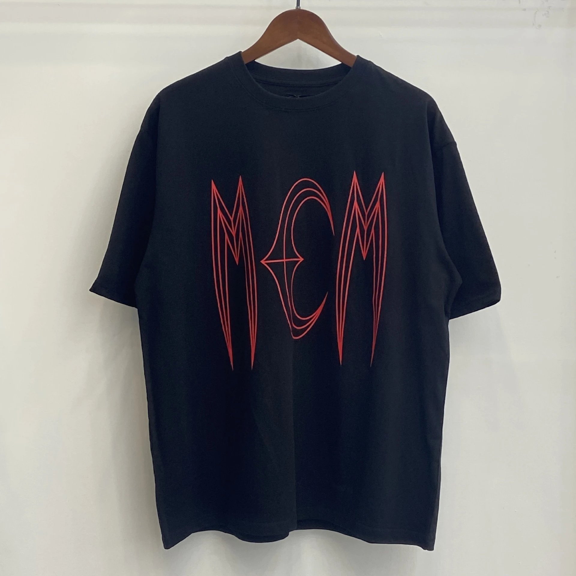 Unbranded T-Shirts Loose-fit graphic print — TC2606 Black