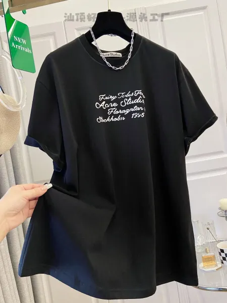 Acne Studios Fairy Tales From Acne Studios Floragatan 13 Stockholm 1996 Black T-Shirt - 18