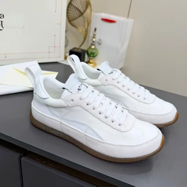 Maison Margiela Tabi Sneaker Blue Navy Yellow Sneakers - 3