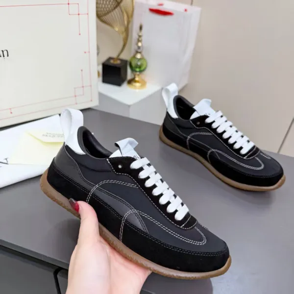 Maison Margiela Tabi Sneaker Blue Navy Yellow Sneakers - 8