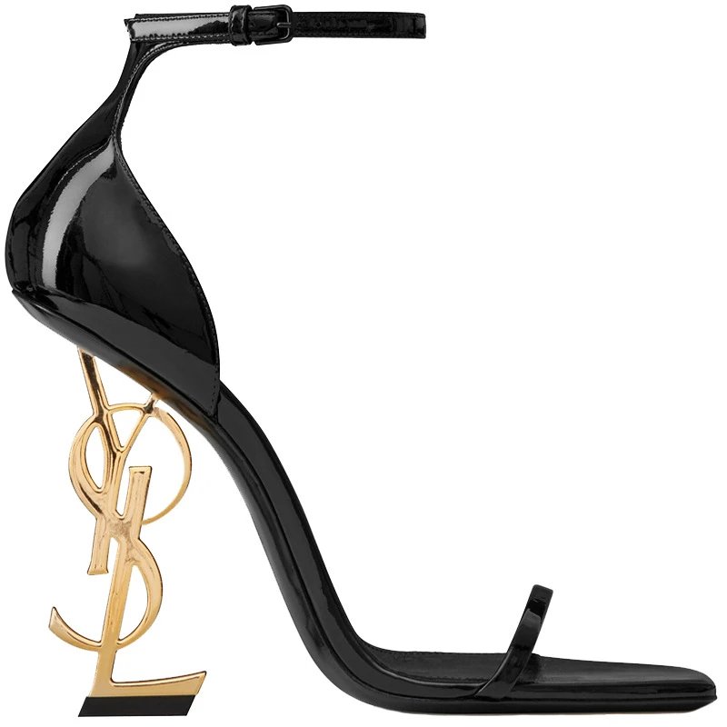 Saint Laurent High Heels Opyum ankle-strap heeled sandals image 5