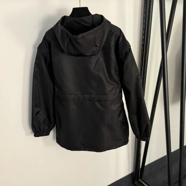 Off-White Industrial Windbreaker and Cargo Joggers Set Black - 6