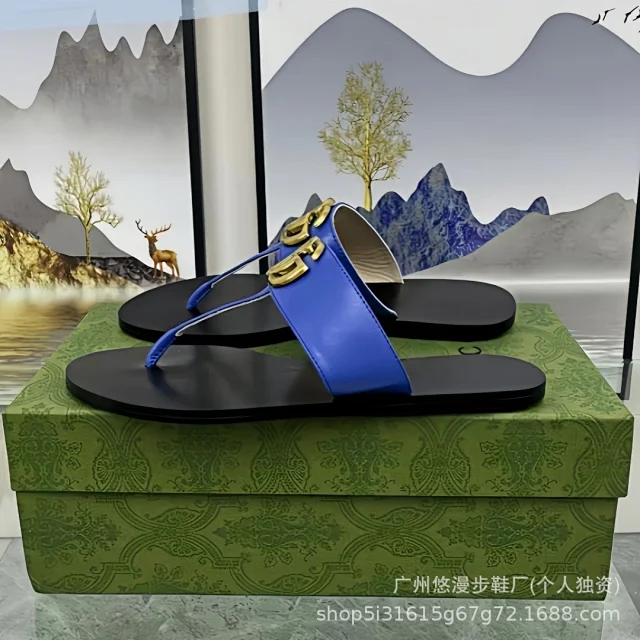 Gucci Sandals Double G buckle thong product detail image 2