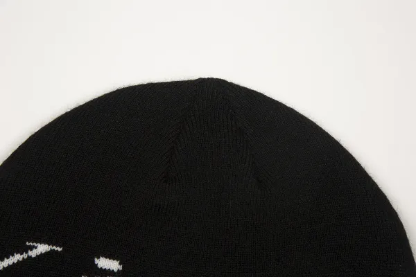 Matin Beanie Gray Knit Hat - 14