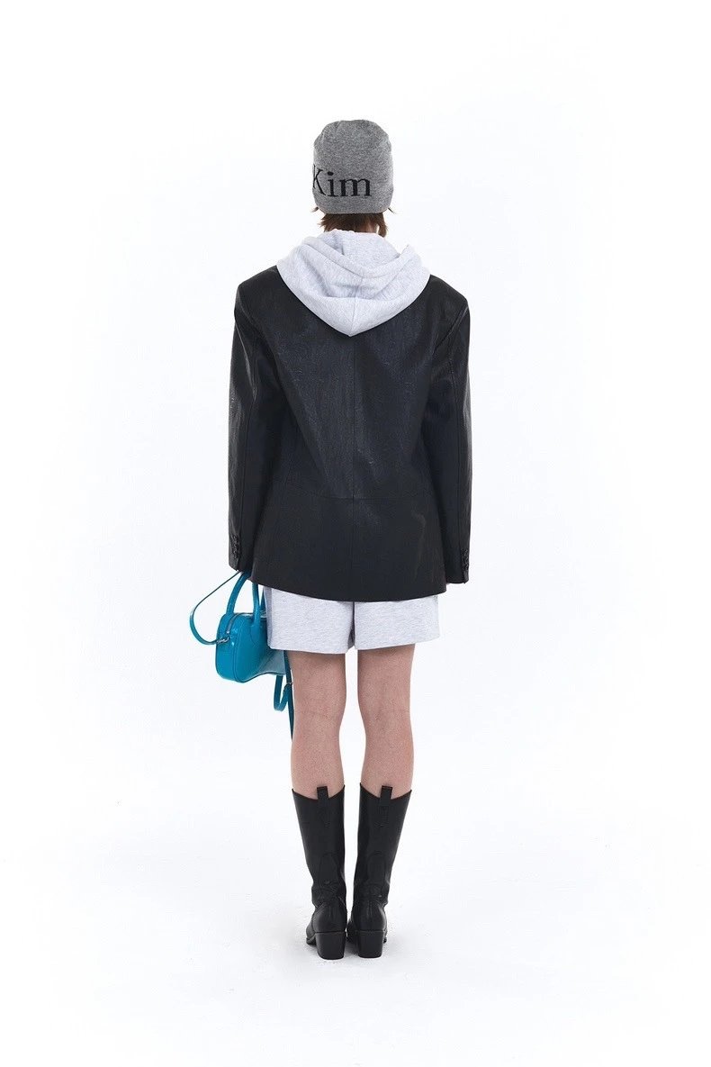 Matin Beanie Gray Knit Hat - 28