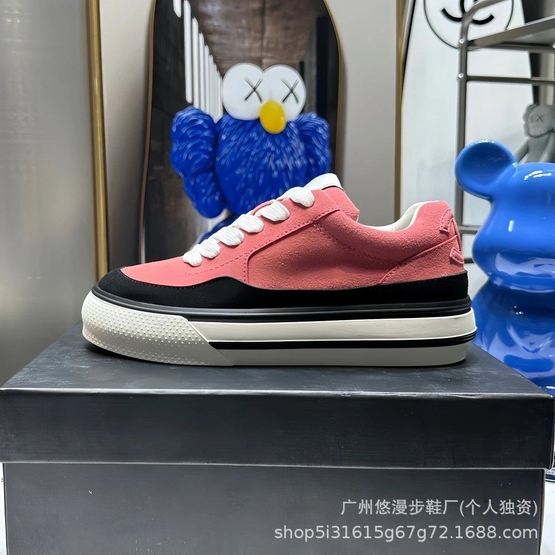 Off-White x KAWS Industrial Low Pink/Black Sneakers
