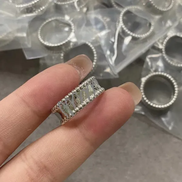 Van Cleef & Arpels Alhambra Signature Ring Gold/Silver - 3