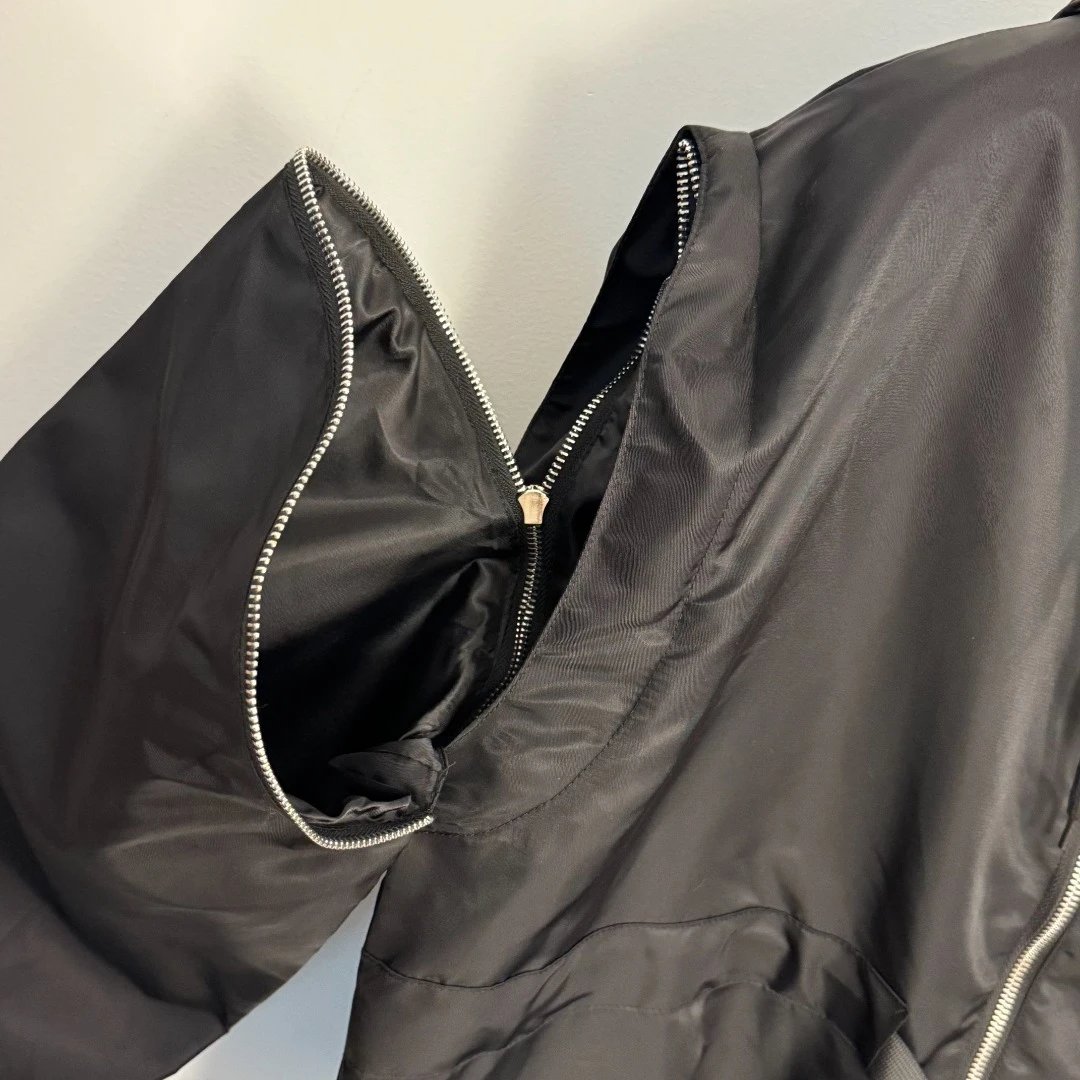 Off-White Industrial Windbreaker and Cargo Joggers Set Black - 10