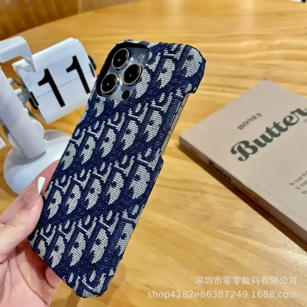 Dior Oblique Monogram Black and White Phone Case - 9
